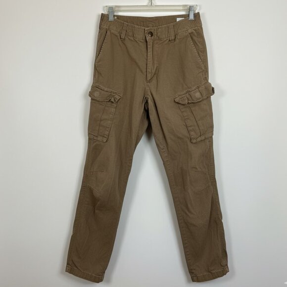BYLT Premium Basics - Cargo Pants Khaki Medium 31x30 - Picture 2 of 4